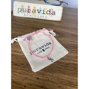 Breast Cancer Awareness Pura Vida Bracelet
